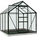 ACD tuinkas Daisy 3.8m2 - zwart – polycarbonaat