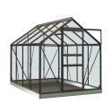 ACD tuinkas Ivy 5.0m2 - antraciet - veiligheidsglas