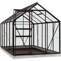 ACD tuinkas Lily 6.2m2 - zwart – polycarbonaat