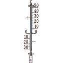Buitenthermometer metaal koperkleurig 41 cm