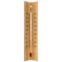 Buitenthermometer bamboe 20 cm