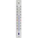 Buitenthermometer geborsteld rvs 28 cm