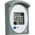 Digitale buitenthermometer met afdakje 11.5 cm