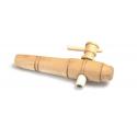 Houten kraan voor regenton 17 cm