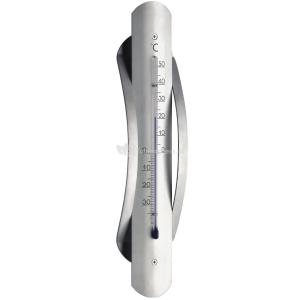 Muurthermometer aluminium