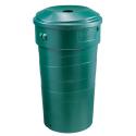 Stevige kunststof regenton 230 liter groen