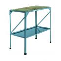 Oppottafel 77 x 40 x 77 cm blauw